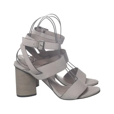 High heel sandals (Beige) from Elvio Zanon Leather