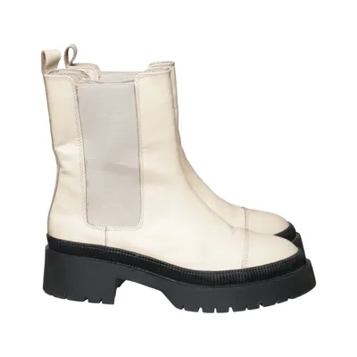Chelsea Boots (Beige, Schwarz) von Lawrence Grey
