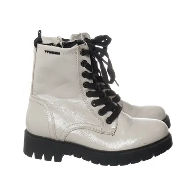 Laced boots (White, Black) from Tom Tailor Denim