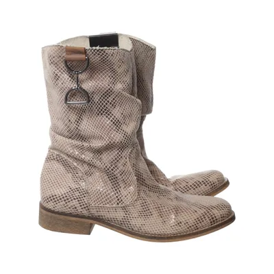 Enkellaarzen (Beige, Meerkleurig) van Young Spirit