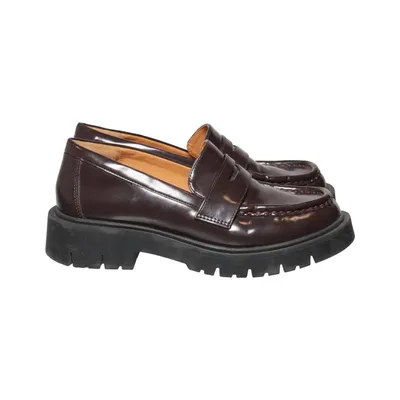 Loafers (Brown) from Uniqlo
