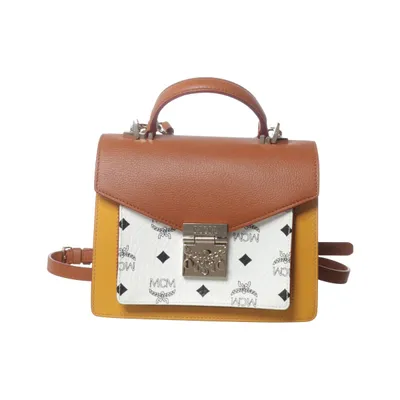 Sac à bandoulière (Patricia Visetos Satchel ) de MCM