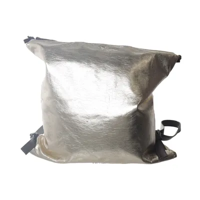 Backpack (Gold, Brown) from Pollini