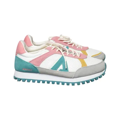 Trainers (White, Multicolored) from ASFVLT Leather