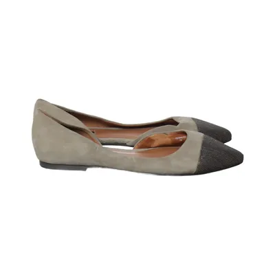 Ballet flats (Beige) from Belmondo Leather