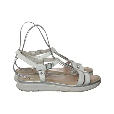 Sandaler (Hvid, Sølv) fra Pittarello Læder