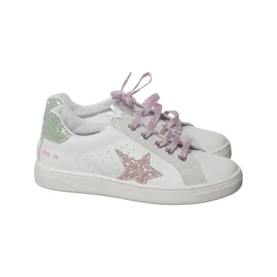 Sneakers (Vit, Rosa, Flerfärgad) från Naturino Skinn