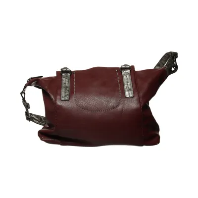 Sac à bandoulière (Rouge, Argent) de Loubs