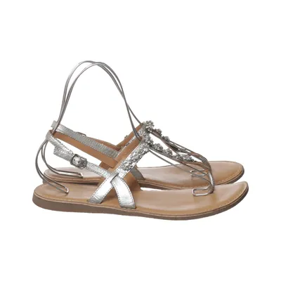 Sandaler (Beige, Silverfärgad) från Cypres Skinn