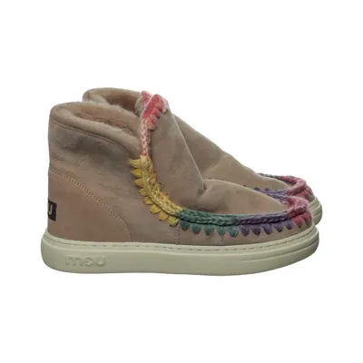 Boots (Beige, Flerfärgad) från Mou