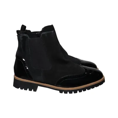 Ankle boots (Black) from Walkx