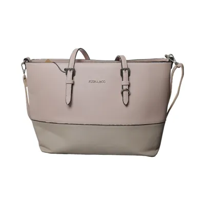 Handväska (Rosa, Beige) från Flora & Co