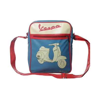 Axelremsväska (Blå, Röd, Beige) från Vespa