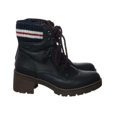 Støvletter (Blå, Flerfarvet) fra Tom Tailor Læder, Polyester