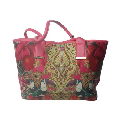 Handtasche (Pink, Mehrfarbig) von Ted Baker Baumwolle, Polyester, Polyurethan