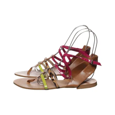 Sandals (Brown, Pink, Green, Multicolored) from Zara Trafaluc