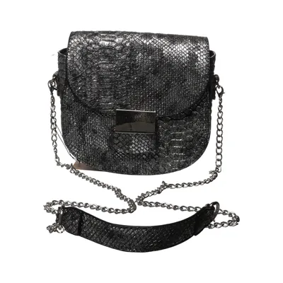 Shoulder-bag (Gray) from Collezione Alessandro Polyester, Polyurethane