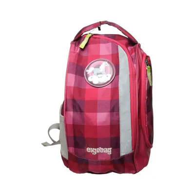 Rygsæk (Rød, Lilla) fra Ergobag Polyester
