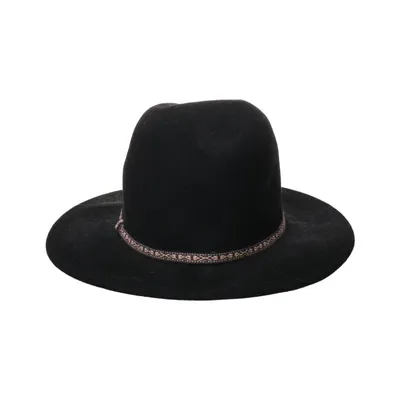 Felt hat (Black)