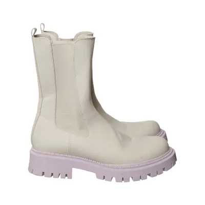 Chelsea boots (Beige, Pink) from Oxmox Leather