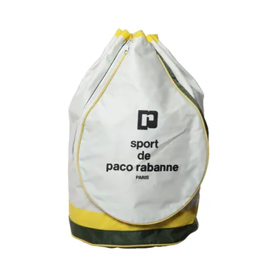 Sports bag (White, Yellow, Green) from Paco Rabanne