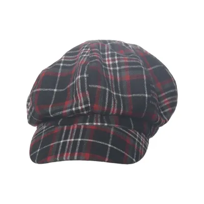 Newsboy hat (Sort, Rød, Grå, Hvid, Flerfarvet) fra C&A Akryl, Polyester