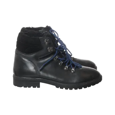 Laced boots (Black, Blue) from Another A Leather