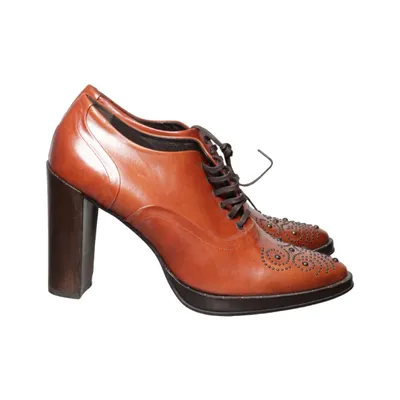 Bottes à talons (Marron) de Zinda