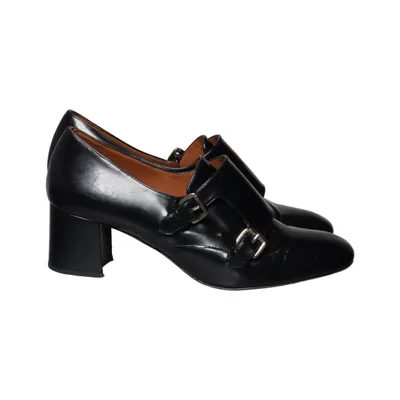 Monk strap shoes (Black) from Heyraud