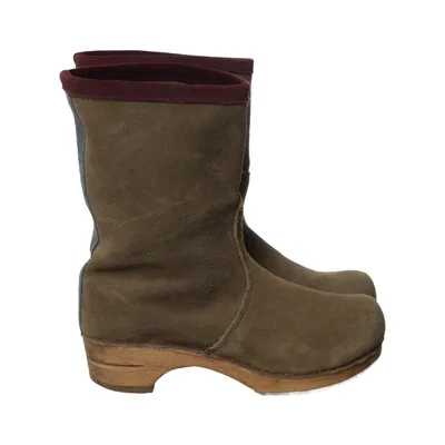 Clogs (Brown, Multicolored) from Sanita Leather