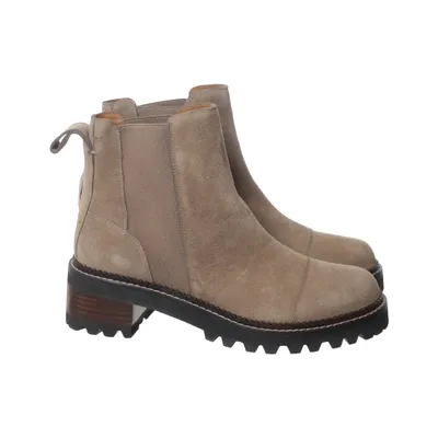 Chelsea Boots (Beige) von See by Chloé Leder