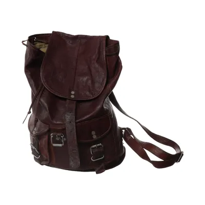 Sac à dos (Marron) de Gusti Leder Coton, Cuir