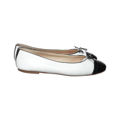Ballerina's (Wit, Zwart) van Bogner Leer