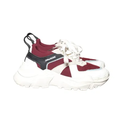 Trainingsschoenen (Wit, Rood, Meerkleurig) van Zadig & Voltaire Leer, Polyester