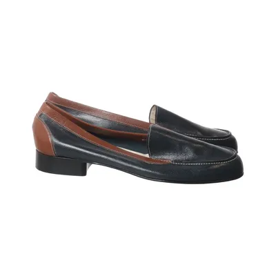 Loafers (Blue, Brown) from Gabrielle Leather