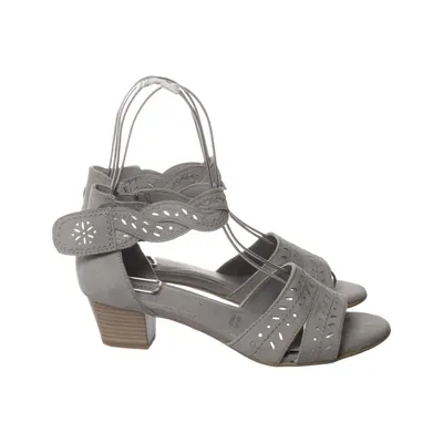 High heel sandals (Gray) from Easy Street Leather