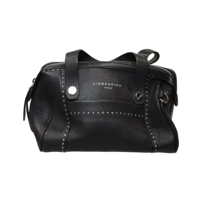 Shoulder-bag (Black) from Liebeskind Leather, Polyester