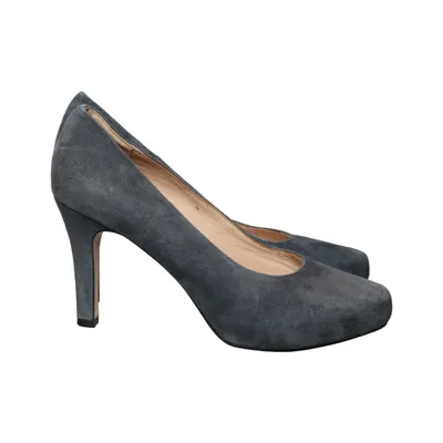 Pumps (Gray) from Tizian Leather, Suede