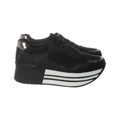 Trainers (Black, White) from Ideal Shoes