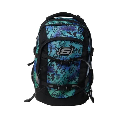 Ryggsäck (Svart, Blå, Grön) från Skechers Polyester