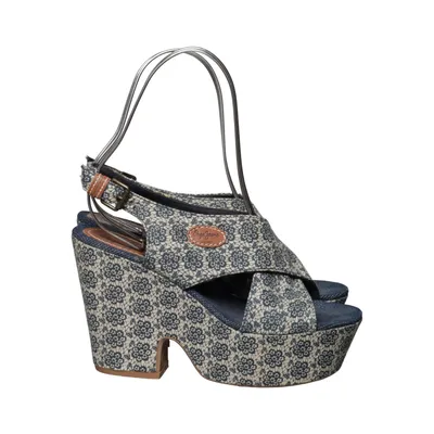 Chaussure compensées (Bleu, Beige, Multicolore) de Pepe Jeans