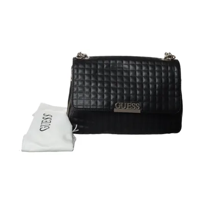Shoulder-bag (Black) from Guess Cotton, Polyester, Polyurethane