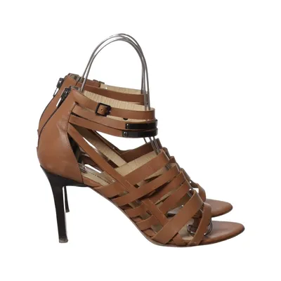 High heel sandals (Brown) from Floris Van Bommel Leather
