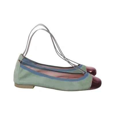 Ballet flats (Green, Blue, Pink) from Pretty Ballerinas Leather