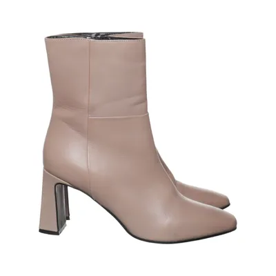 Laarzen met hak (Beige) van Lazzarini