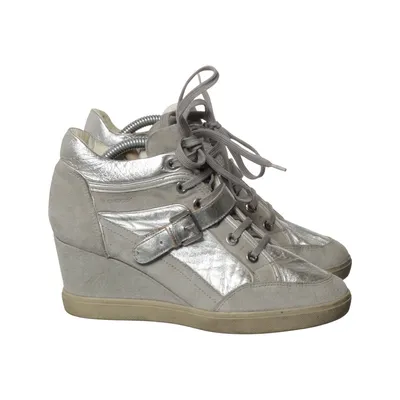 Ankle boots (Silver, Gray) from Geox