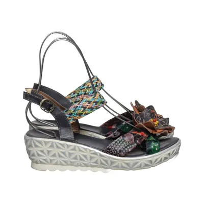 Wedges (Blue, Multicolored) from Laura Vita