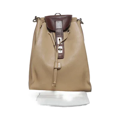 Backpack (Beige, Brown) from Dey Rolf Dey