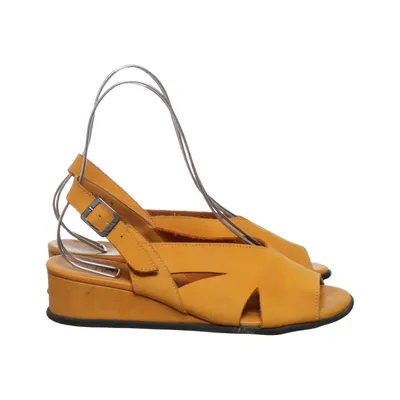 Chaussure compensées (Jaune) de Arche Cuir