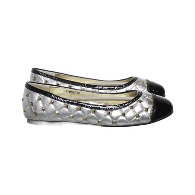 Ballet flats (Silver, Black) from Si